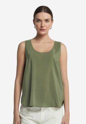 WIDE NECKLINE - Débardeur - Green