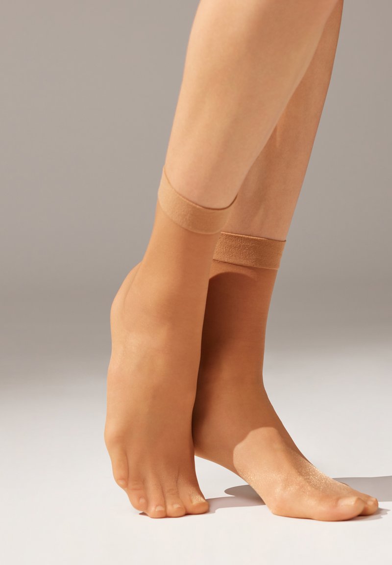 Calzedonia 20 DEN SHEER - Strømper - bronze