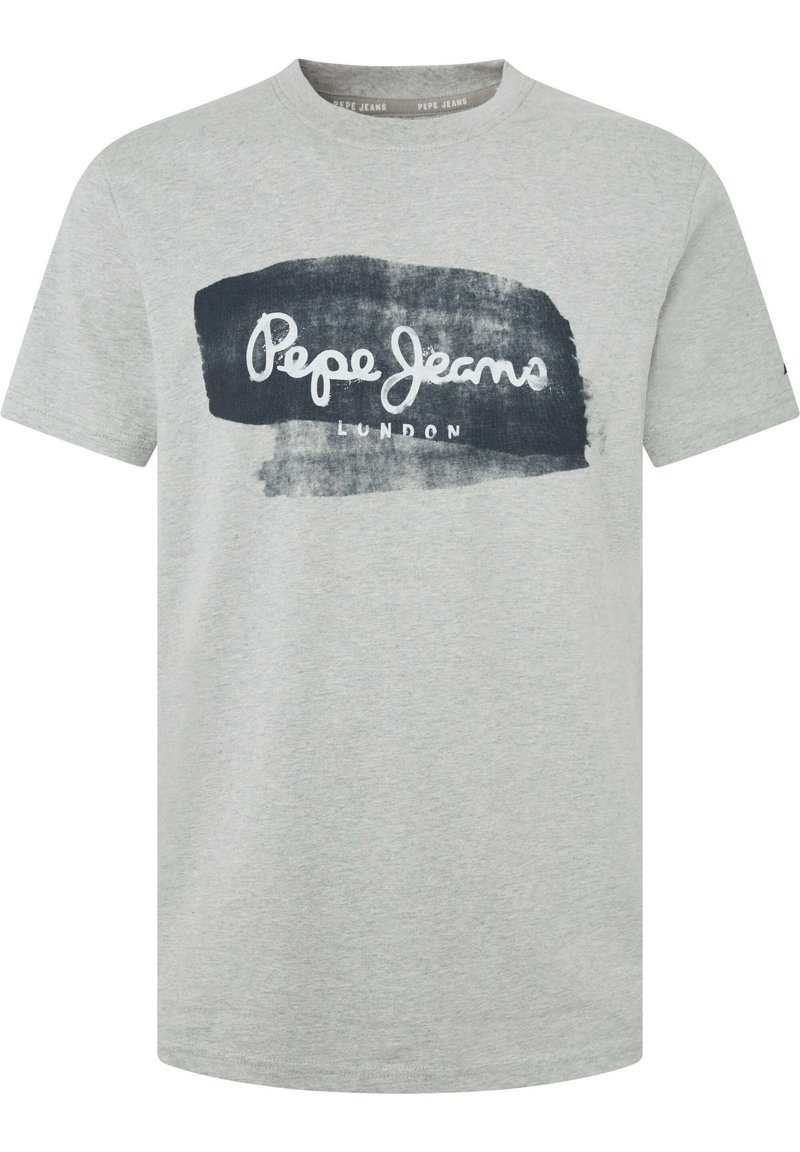 Pepe Jeans Sal T-Shirt Uomo - Manica Corta In Jersey Con Stampa Londra - Portobello