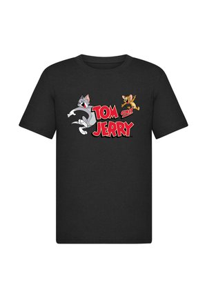Print T-shirt - black