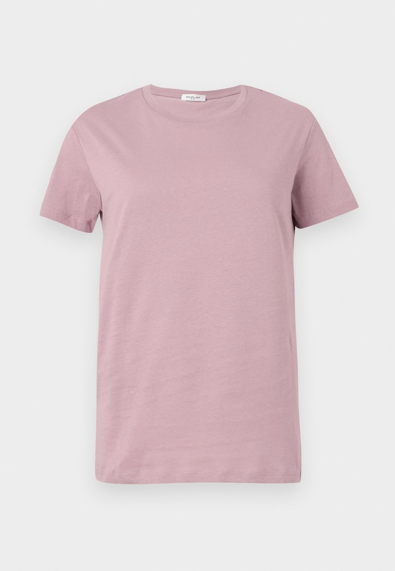 Replay T-shirt basic roze Replay T-shirt basic roze