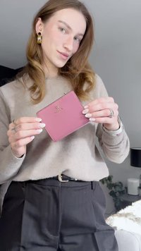 Furla CAMELIA COMPACT WALLET ZIP - Geldbörse - blush pink/sakura int