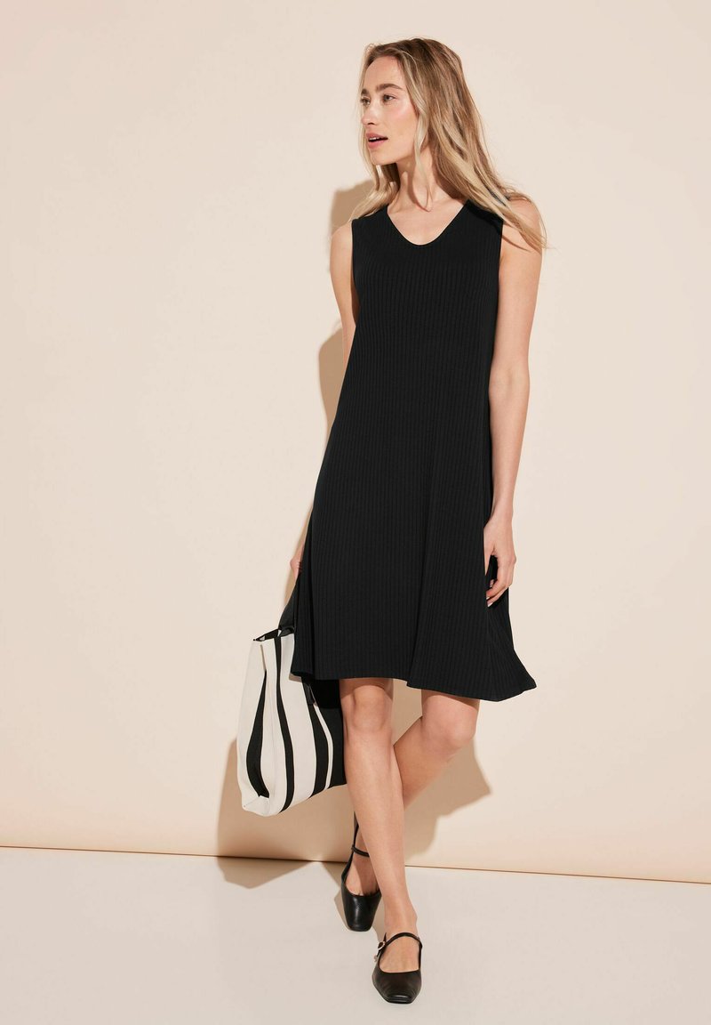 Abito A Portafoglio Street One Per Donna – Maniche Corte, Scollo A V, Tessuto Chiffon Leggero, Perfetto Per Ufficio O Tempo Libero