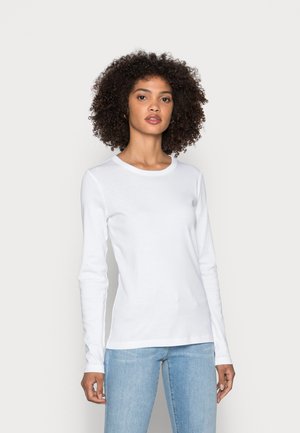 CORE CREW - Long sleeved top - white