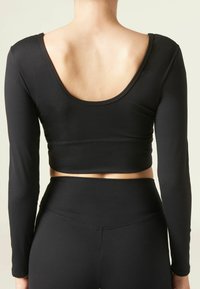 Calzedonia SOFT TOUCH - Langærmet T-shirt - schwarz - black