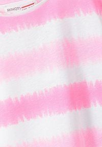 MINOTI CREW NECK SHORT SLEEVE - Trükipildiga T-särk - pink white