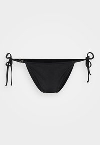 TIE DETAIL BOTTOM - Bikiinide alumine osa - black