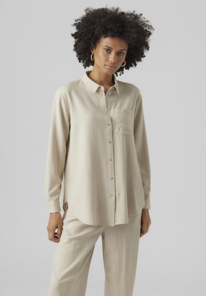 Vero Moda MYMILO LS GA NOOS - Skjorte - silver lining