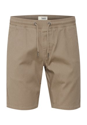 Tan shorts lavet af letvægtsmateriale. Har en elastisk talje med snor, sidelommer og en lige pasform.