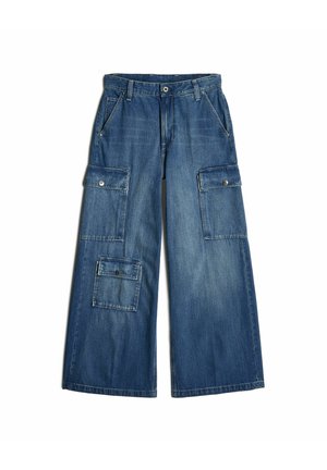 G-STAR, MEGA  - Cargobroek - antique cosmic blue