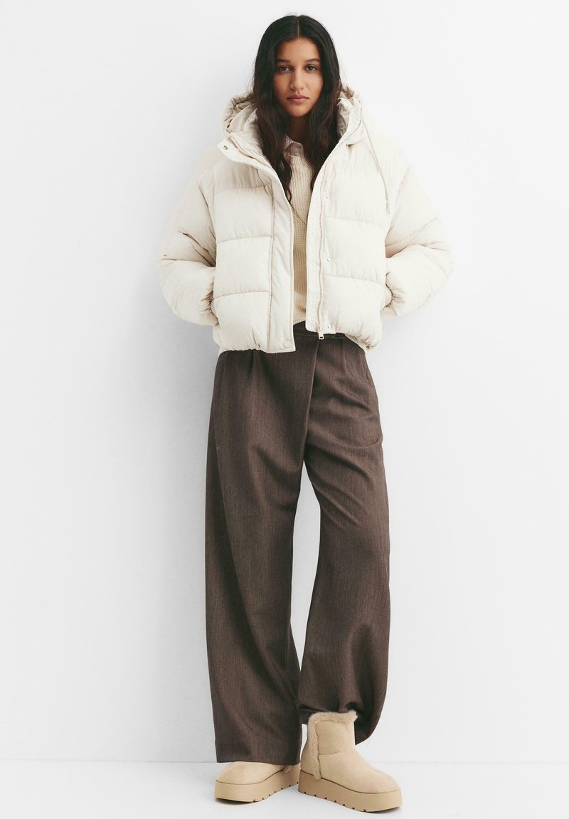 Puffer Jacket Chaqueta Acolchada Cazadora Piel Pull And Bear