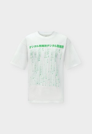 Edwin, SYNTHETIC TSHIRT - T-shirt imprimé - white