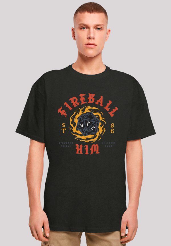 STRANGER THINGS FIREBALL DICE 86 NETFLIX TV SERIES - T-Shirt print - schwarz