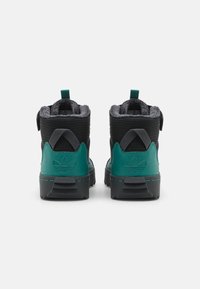 adidas Originals SUPERSTAR  UNISEX - Botas de inverno - core black/footwear white/active green