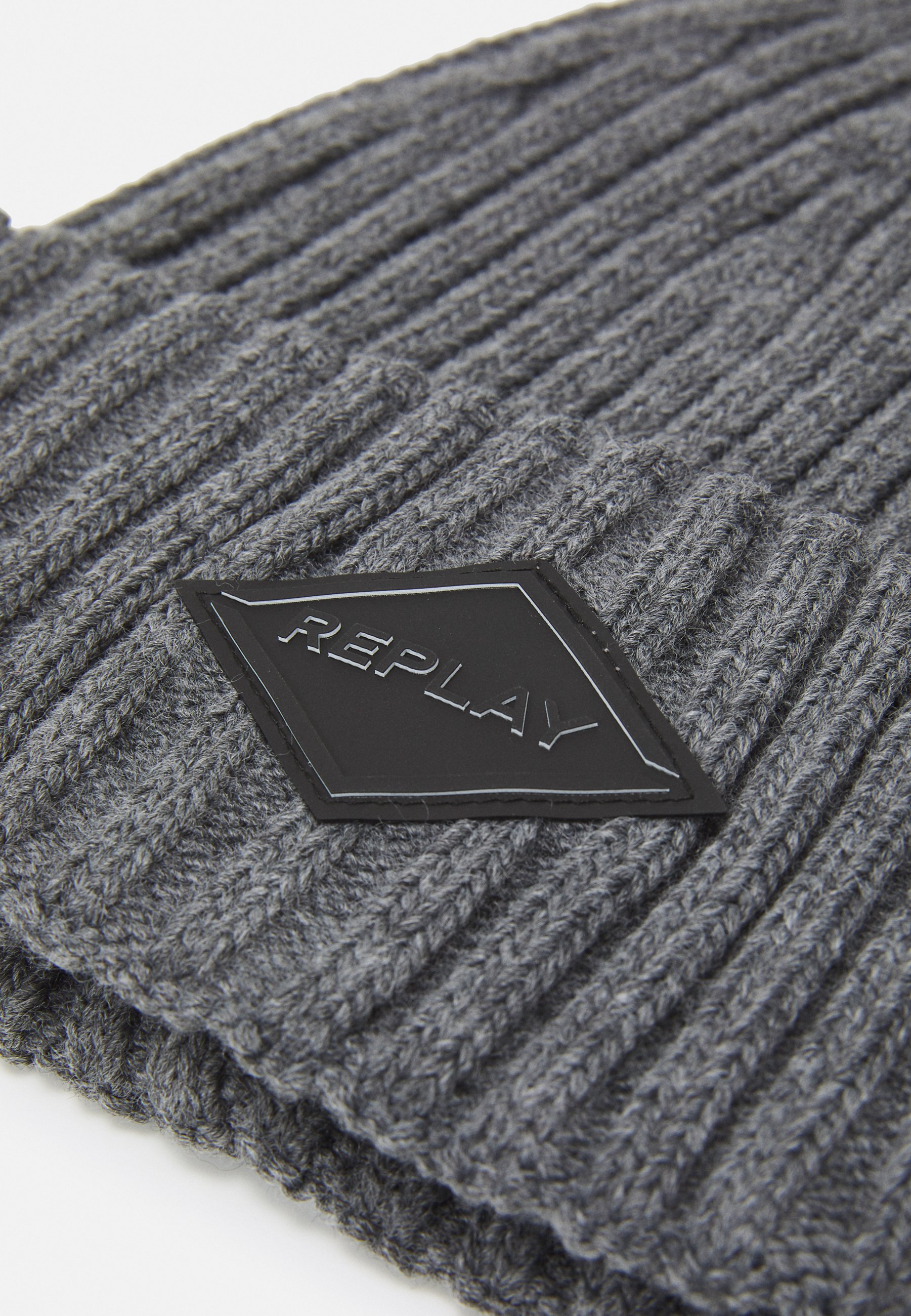 Replay BEANIE UNISEX - Berretto - grey melange/grigio - Zalando
