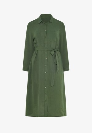Evans, PLUS SIZE SHIRT DRESSES - Blousejurk - green