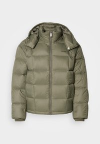 DETACHABLE HOOD - Dunjakke - dusty olive