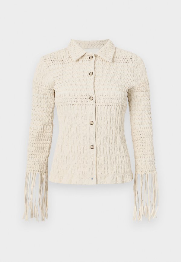 NICETA - Button-down blouse - creme2