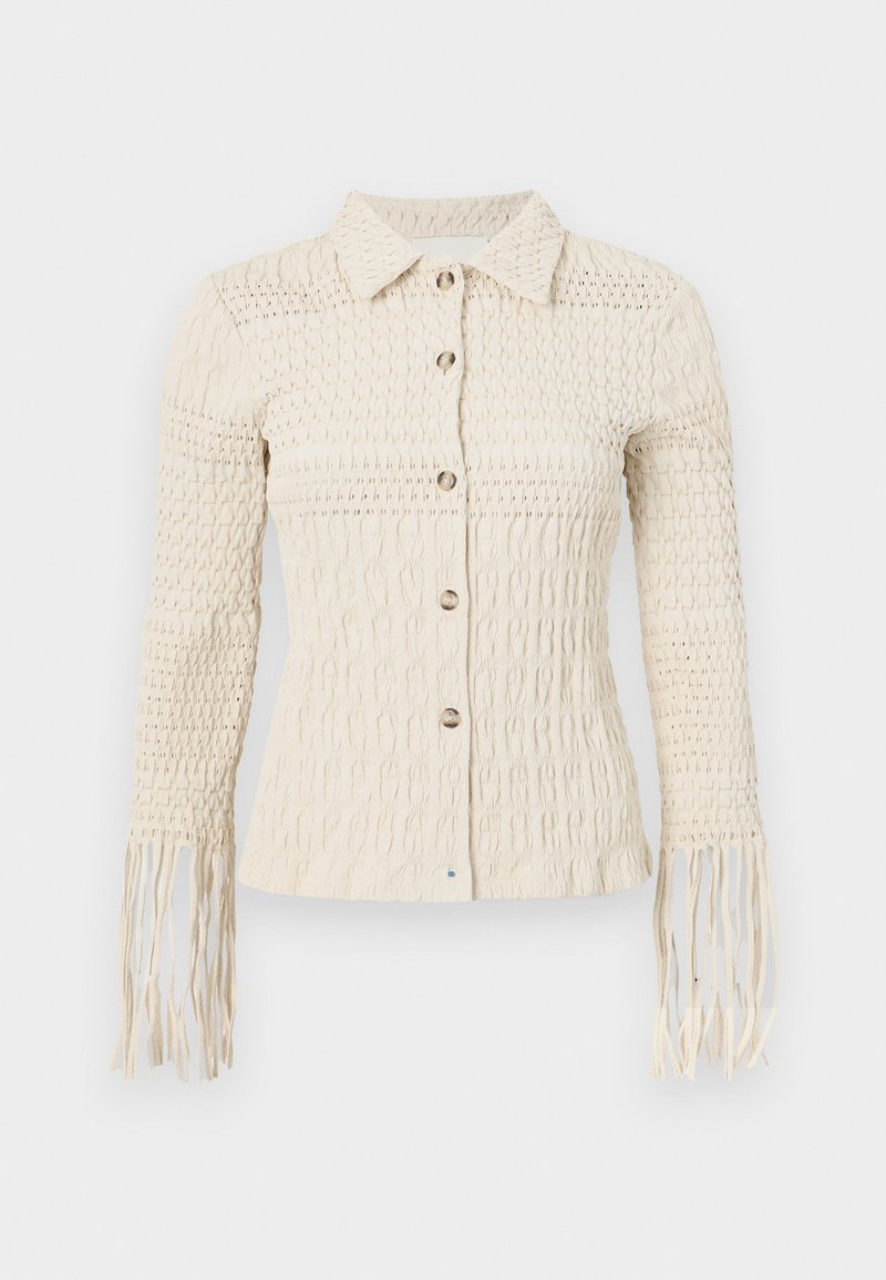 Nanushka Overhemdblouse crème Nanushka Overhemdblouse crème