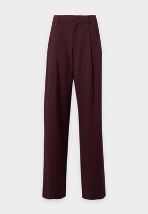 ONLY Tall, ONLSONJA WIDE PLEAT PANT - Pantalon classique - fudge