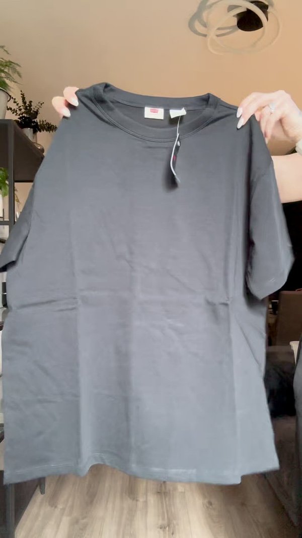 TABOR TEE - Basic T-shirt - anthracite night2