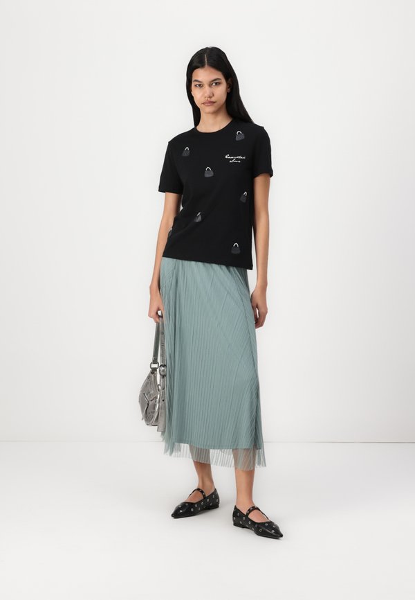 ONLLAVINA  - A-line skirt - abyss3