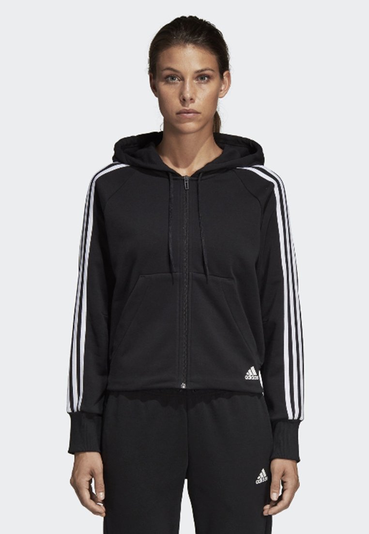 adidas Performance MUST HAVES 3 STRIPES FRENCH TERRY HOODIE adidas Performance MUST HAVES 3 STRIPES JACKET