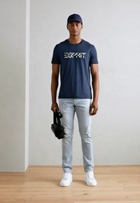 INDICODE JEANS Traperice uskog kroja - icy blue
