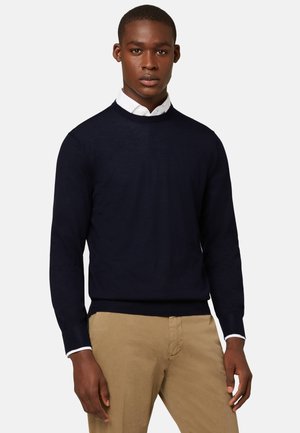 Strickpullover - navy blue