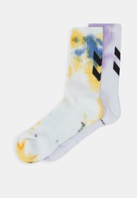 TIE DYE 2 PACK UNISEX - Șosete sport - multi color/purple