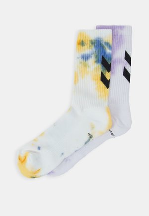 TIE DYE 2 PACK UNISEX - Chaussettes de sport - multi color/purple