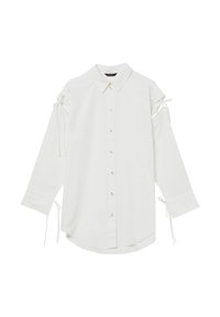 CON LACCI  - Camicia - bianco