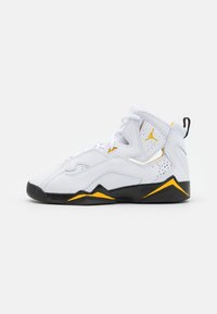 Jordan - JORDAN TRUE FLIGHT UNISEX - Kosárlabdacipők - white/black/yellow ochre Miniatűr kép 1