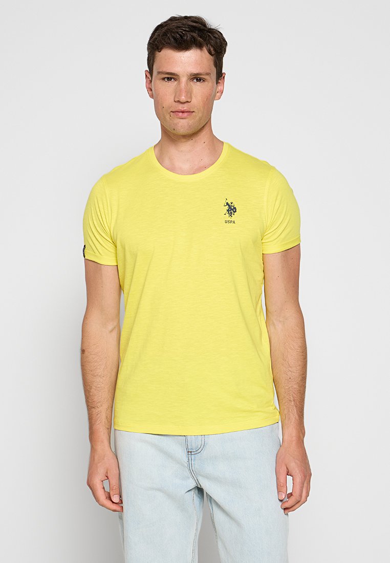 U.S. Polo Assn. T-shirt basic geel