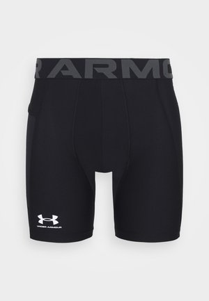 Under Armour HEATGEAR COMPRESSION - Tights - black/white
