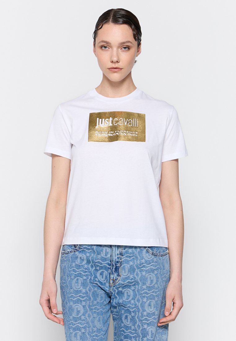 Just Cavalli T-shirt print wit