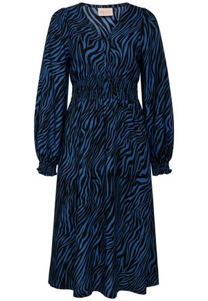 HALIUM - Freizeitkleid - print blue black