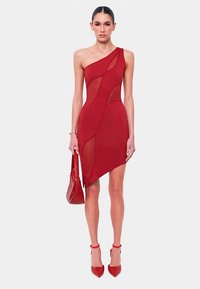 OW Collection CURVE - Shift dress - red