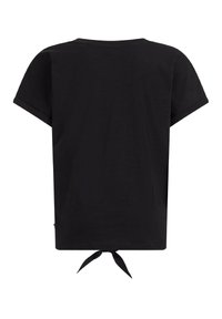 WE Fashion KNOOPDETAIL - Print T-shirt - Apdrukāts T-krekls - black