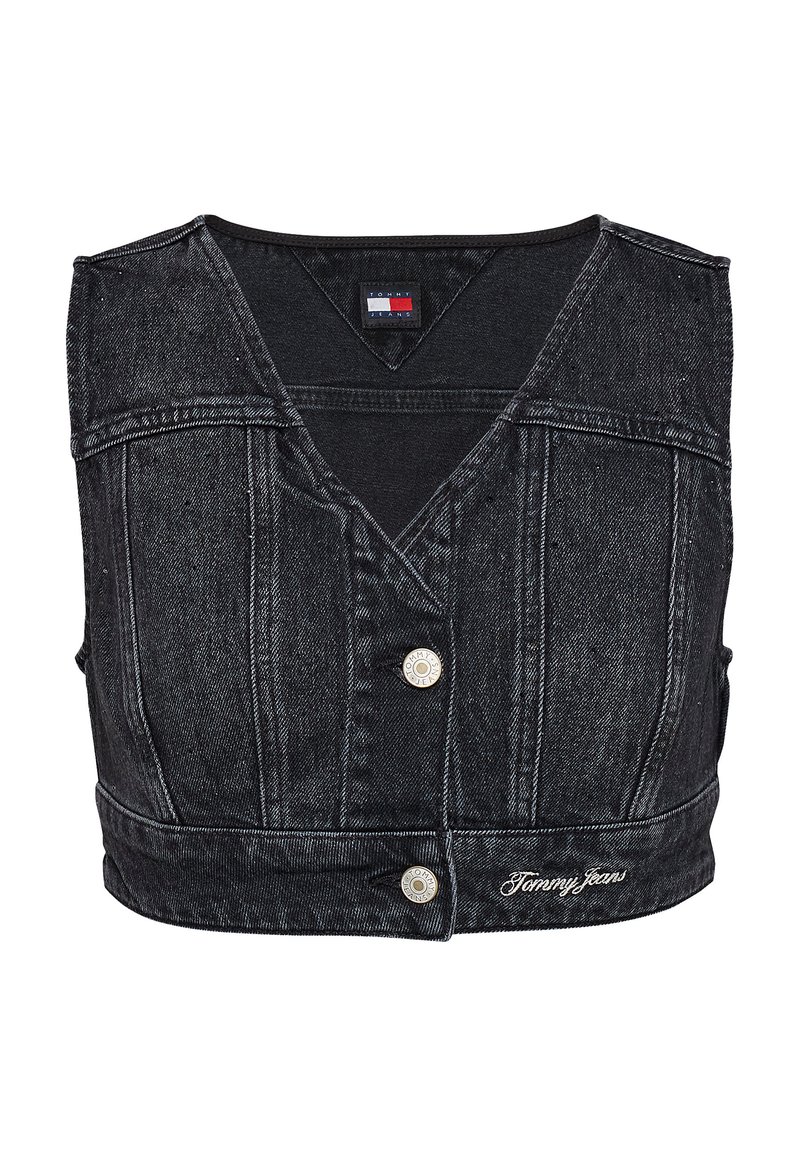 Tommy Jeans Top zwart denim/blackdenim