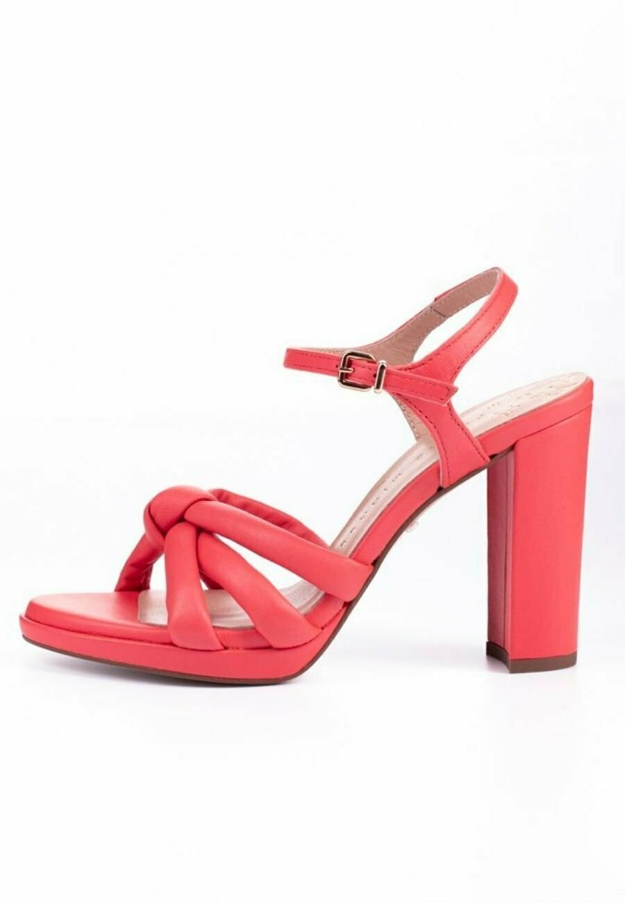 Pedro Miralles LUCCA - Sandalias de tacón - corallo/coral - Zalando.es