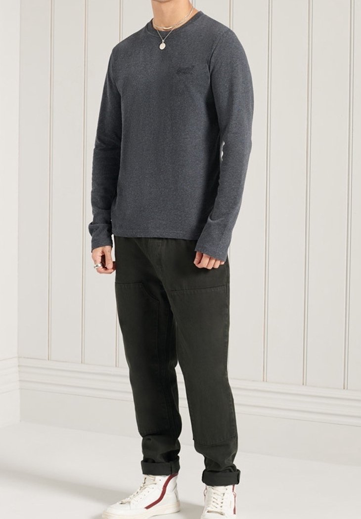 Superdry & Co Långärmad tröja - dark blue