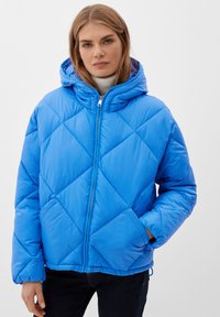 s.Oliver MIT MODISCHER STEPPUNG - Winterjacke - blue