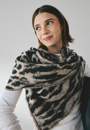 Next, JACQUARD PATTERNED MIDWEIGHT SCARF - Scarf - leopard