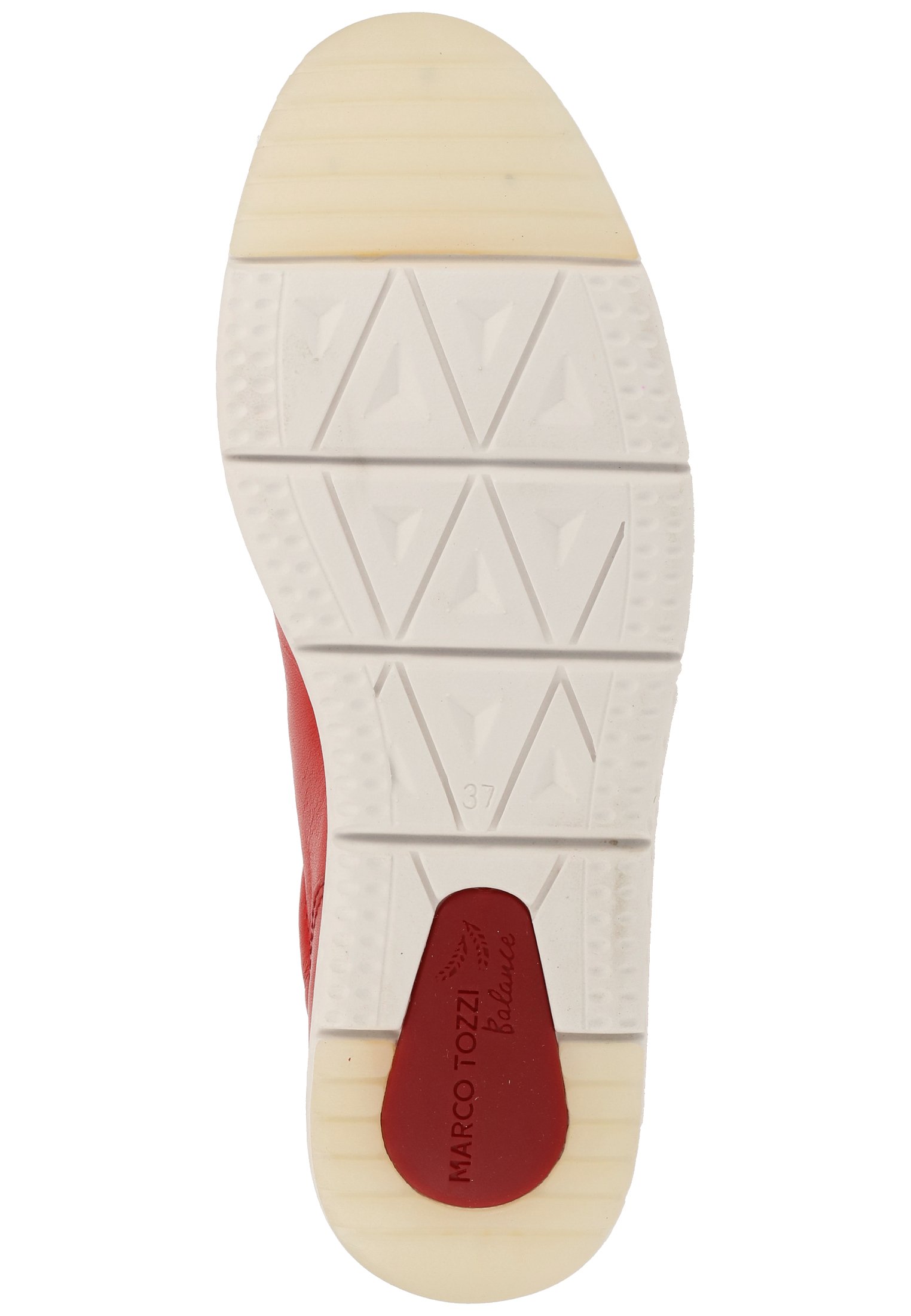 marco tozzi red trainers