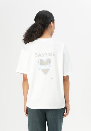 SAEIRA ORIGINAL - T-shirt imprimé - white hug