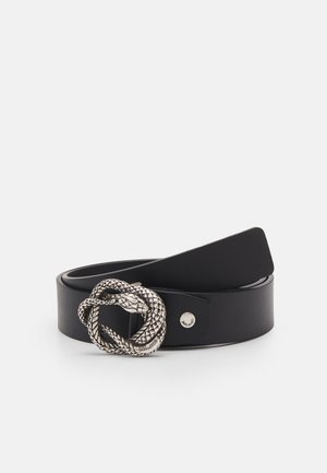 Just Cavalli CINTURA JUST CAVALLI SNAKE  BELT UNISEX - Gürtel - black