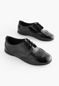 Next BROGUE SCHOOL - Zapatos de vestir - black patent