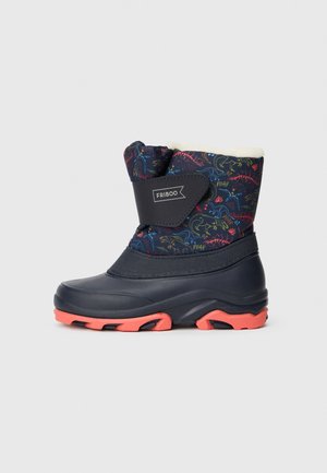 Bottes De Neige Enfants – Imperméables, Antidérapantes – Hiver, Automne – Taille 37 à 42 – Style Sportif – Noir