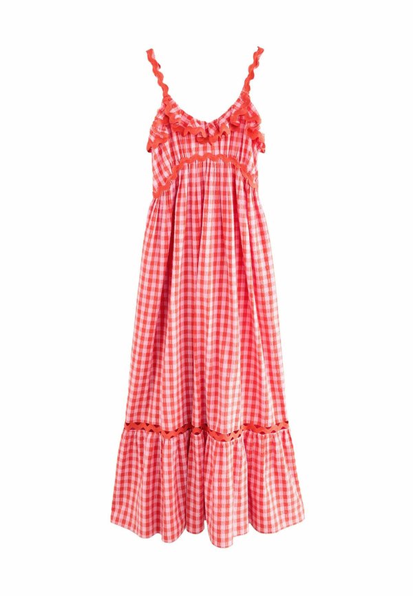 TEXTURED TIERED - Maxikleid